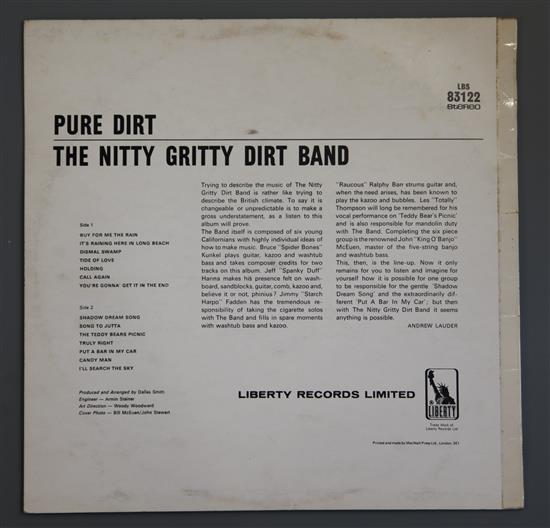 The Nitty Gritty Dirt Band: Pure Dirt, LBS 83122, EX - EX